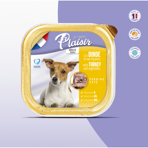 Pate Plaisir hộp 150gr cho Chó