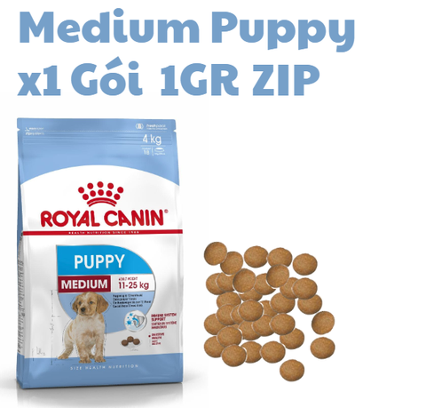 Hạt Medium Puppy Royal Canin cho Chó con giống vừa và lớn