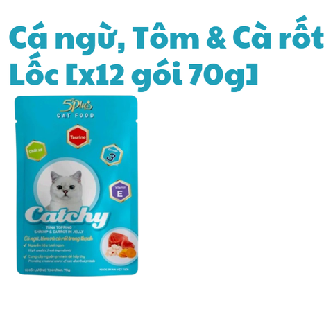 70g - Gói Pate Catchy 5Plus