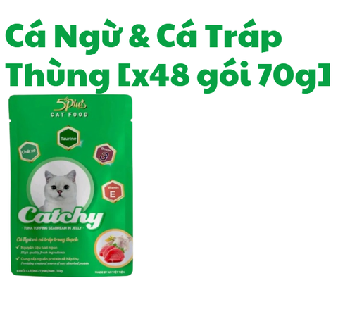 70g - Gói Pate Catchy 5Plus