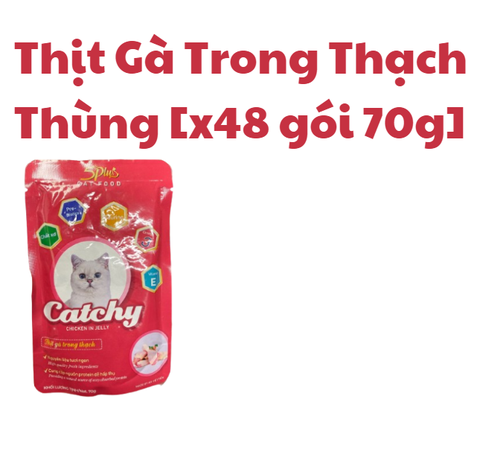 70g - Gói Pate Catchy 5Plus