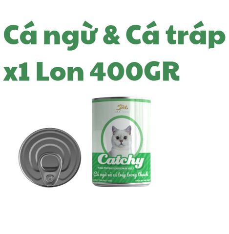 400gr - Lon Pate Catchy cho mèo