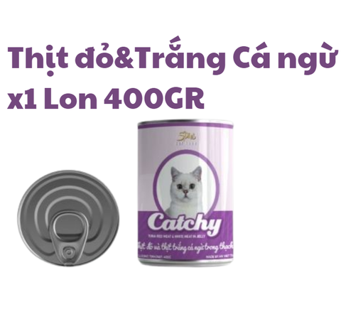 400gr - Lon Pate Catchy cho mèo