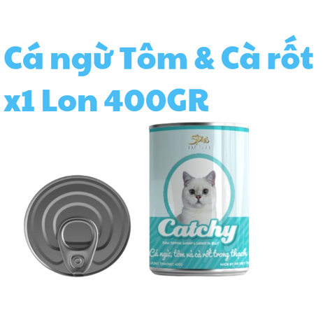 400gr - Lon Pate Catchy cho mèo