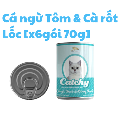 400gr - Lon Pate Catchy cho mèo