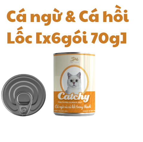 400gr - Lon Pate Catchy cho mèo