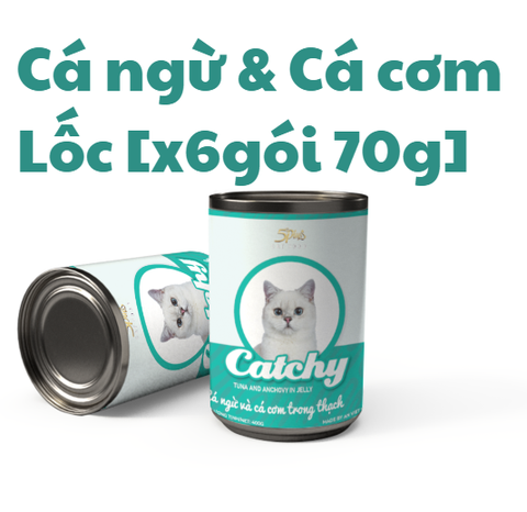 400gr - Lon Pate Catchy cho mèo