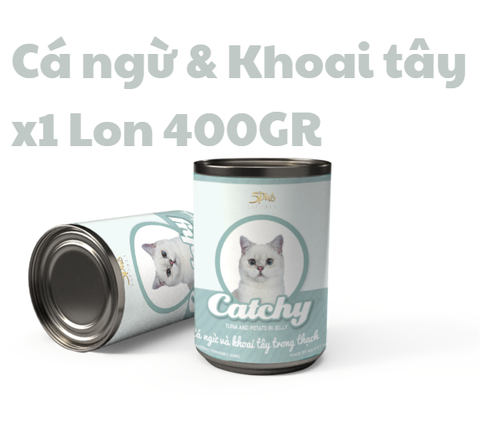 400gr - Lon Pate Catchy cho mèo