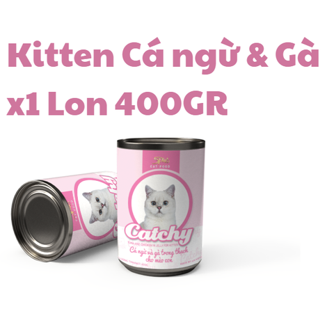 400gr - Lon Pate Catchy cho mèo