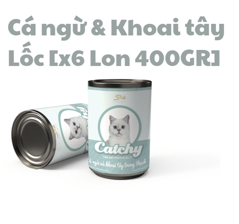 400gr - Lon Pate Catchy cho mèo