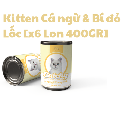 400gr - Lon Pate Catchy cho mèo