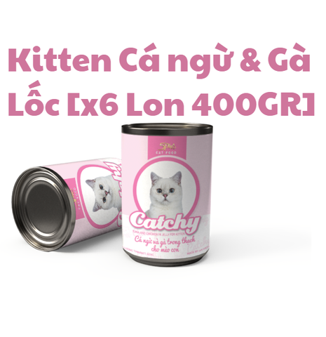 400gr - Lon Pate Catchy cho mèo