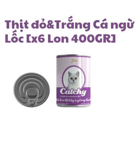 400gr - Lon Pate Catchy cho mèo