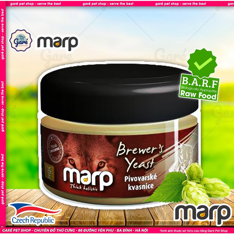 Hộp 100gr - Men bia Marp Holistic cho Chó bổ sung vitamin B, hỗ trợ tiêu hóa, cải thiện hệ miễn dịch