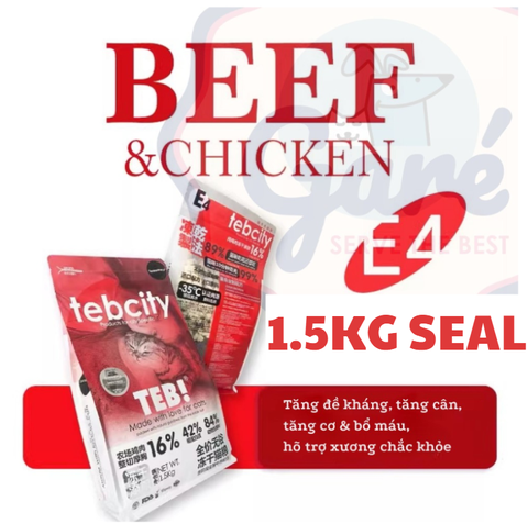 1.5kg SEAL TEB - Hạt Teb City cho Mèo