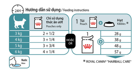 Pate Hairball Royal Canin cho Mèo hỗ trợ tiêu búi lông