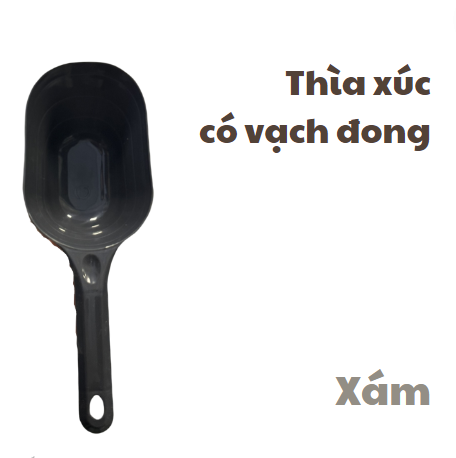 Thìa xúc thức ăn có vạch đong