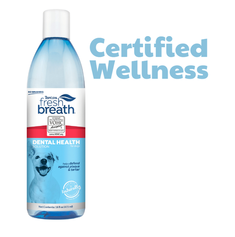 Certified Wellness Collection Dental Health Fresh Breath Tropiclean - Nước vệ sinh răng miệng cho Chó Tropiclean