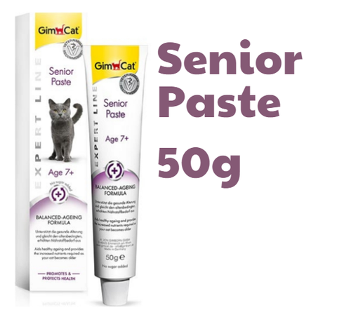 50g Senior Paste Age 7+ - Gel Gimcat dinh dưỡng cho Mèo Già