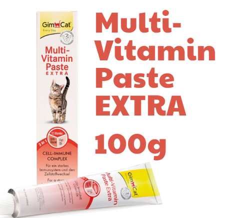 Multi-Vitamin Paste EXTRA - Gel Gimcat dinh dưỡng cho Mèo