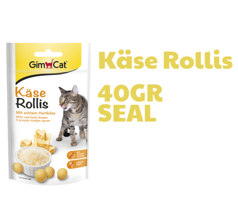 Kase Rollis Cheezies Tabs Gimcat - Snack viên phô mai giúp giảm stress cho mèo