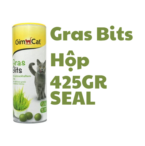 Gras Bits Tabs Gimcat - Snack dạng viên Cỏ mèo