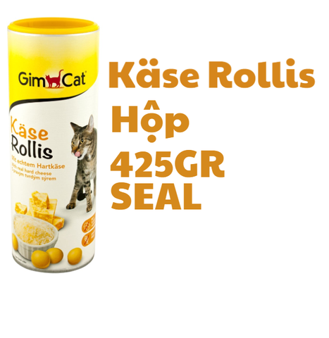 Kase Rollis Cheezies Tabs Gimcat - Snack viên phô mai giúp giảm stress cho mèo