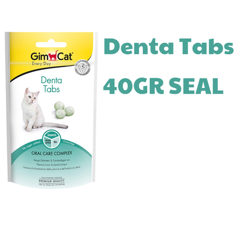Denta Tabs Gimcat - Snack dạng viên Ngăn ngừa cao răng và mảng bám