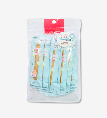 Thịt sấy Gà hấp cá tuyết Natural Core Chó