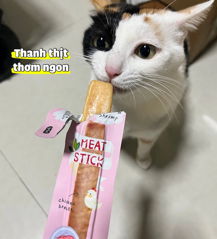 Thịt sấy Gà hấp Tôm Natural Core Mèo