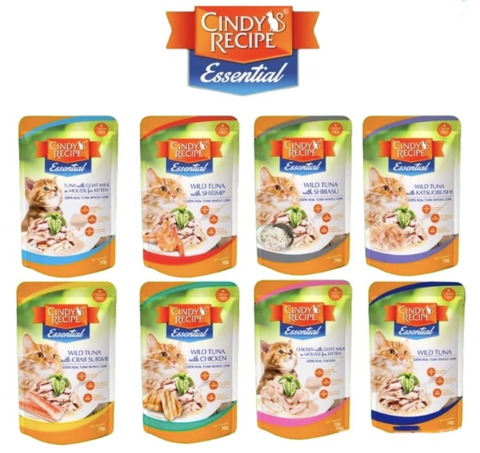 Pate Cindy Recipe Essential Jelly gói 70gr