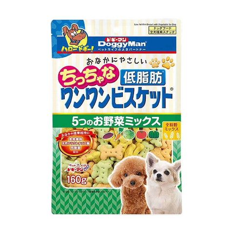 Bánh quy rau củ Doggyman cho chó size nhỏ 160g