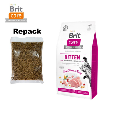 Hạt Brit Care KITTEN HEALTHY GROWTH & DEVELOPMENT Grain-Free cho Mèo Con