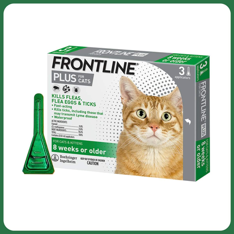 Nhỏ gáy FRONTLINE® PLUS FOR CATS