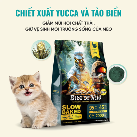 Hạt Bite Of Wild B45 Slow Baked nhân thịt cho Mèo mọi độ tuổi