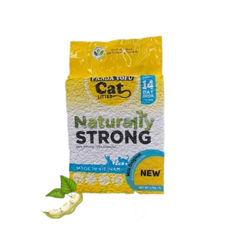 Cát đậu nành Panda Tofu Naturally Strong 7L|2.4kg