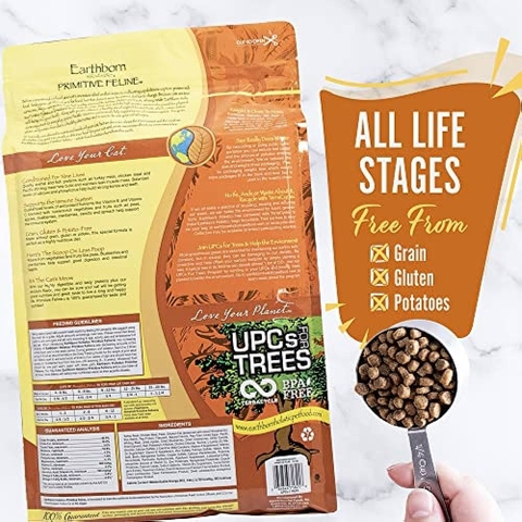 Hạt Earthborn Holistic Primitive Feline chó mèo
