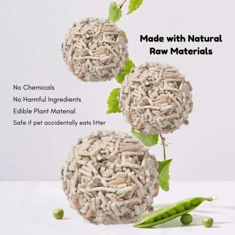 7L-2.8kg Cát Cature Tofu&Bentonite&Wood - Cát Đậu mix Đất sét mix Gỗ (bạc)