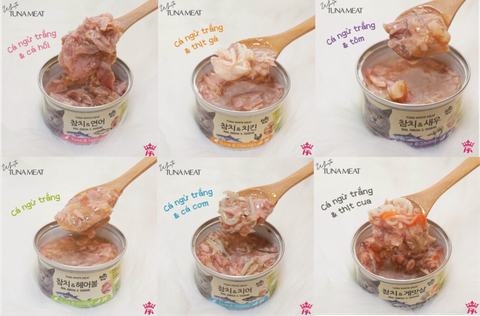 Pate Meowow - THỊT HỘP CHO MÈO TUNA WHITE MEAT