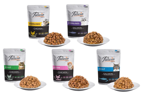 85gr Pate gói Felicia cho Mèo