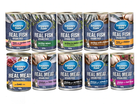 400gr - Pate Snappy Tom dạng lon cho Mèo