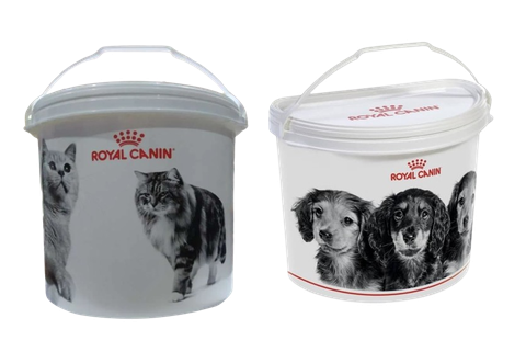 Thùng Royal Canin đựng thức ăn chuyên dụng Chó Mèo