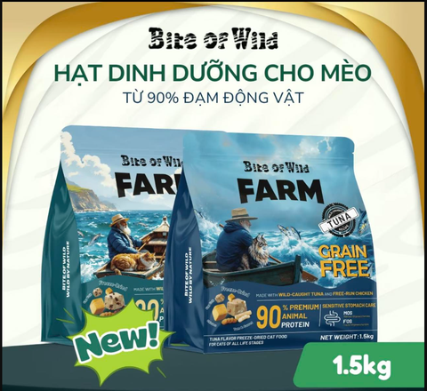1.5kg Seal Hạt Bite Of Wild