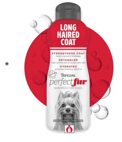 Sữa tắm Tropiclean Perfect Fur cho Chó
