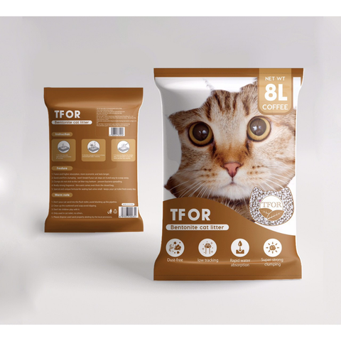 Cát đất sét TFOR 8L cho Mèo