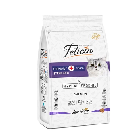 Hạt Felicia Urinary Sterilised Cat Salmon Hỗ trợ tiết niệu cho mèo triệt sản