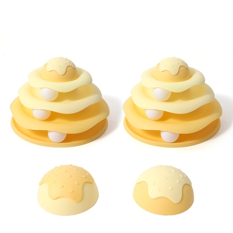 Đồ chơi bóng 3 tầng cho Mèo