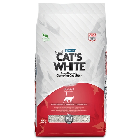 15L|12.75kg - Cát đất sét Cat's White