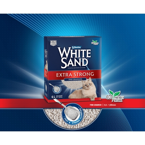 6L|5.1kg - Hộp White Sand Cát vệ sinh Mèo