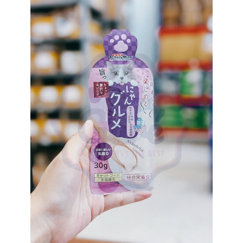 x1 thanh 30gr LẺ - Súp thưởng CattyMan cho Mèo
